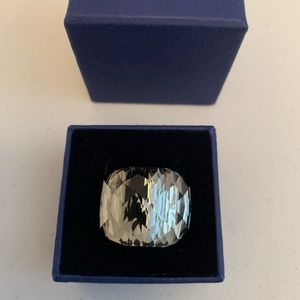 Swarovski Nirvana ring, grey, size 58, no scratches, inner and outside boxes